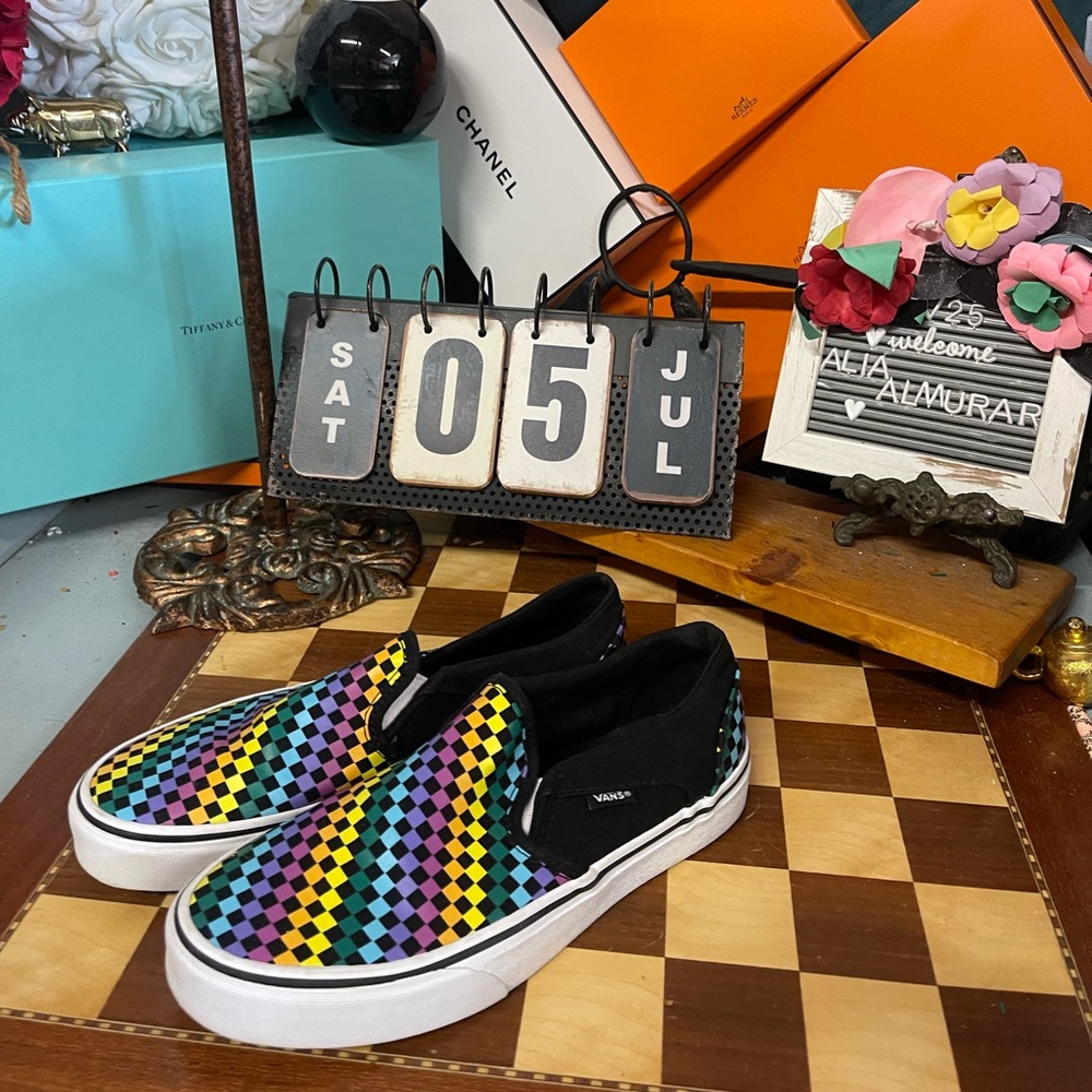 Vans colorful